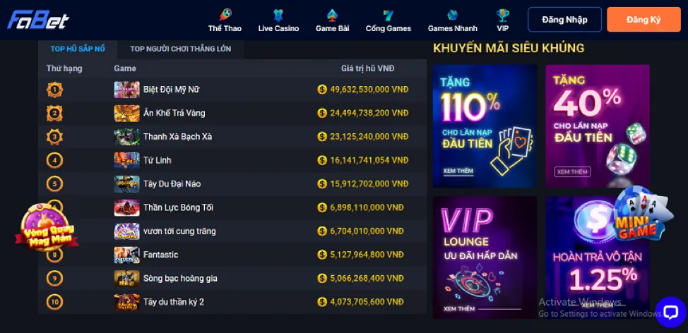 Tổng hợp các ưu đãi và khuyến mãi hấp dẫn nhất từ 123win